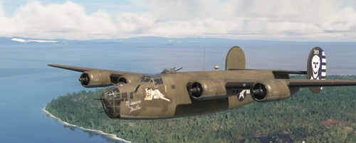 Consolidated B-24D Liberator  90th BG "Mission Belle"