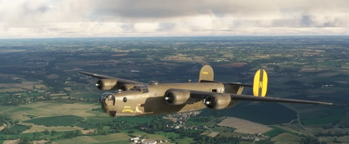 Consolidated B-24D Liberator 93rd BG "War Godess"