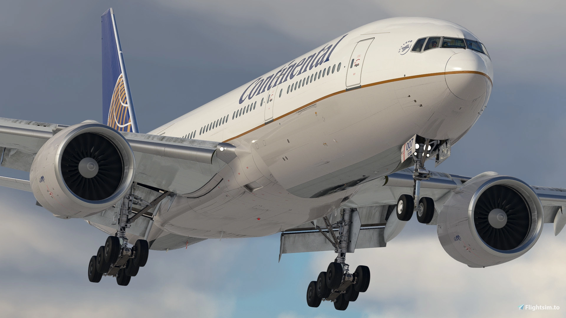 Continental Airlines [Pack] w/Cabin | PMDG B777-224ER - Image 1