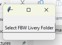 Convert Livery FBW to Asobo