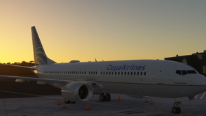 Copa Airlines | HP-9801CMP | Asobo Boeing 737 Max 8 | 4k  thumbnail 4