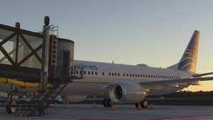 Copa Airlines | HP-9801CMP | Asobo Boeing 737 Max 8 | 4k  thumbnail 6
