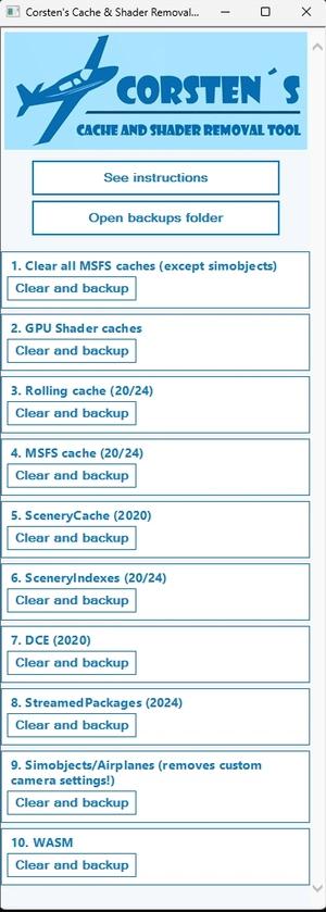 Corsten´s cache & shader removal tool (2024) thumbnail 2