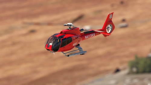(8K) REACH Air Medical Services N413RX - Cowan Sim H130