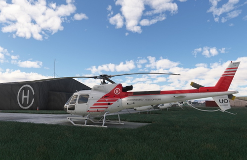CowanSim  H125  Christchurch  Helicopters  H125-B3 (ZK-HUO)