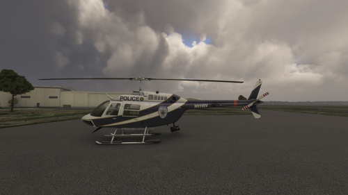 CowanSim 206B3 Gainesville PD N911GV