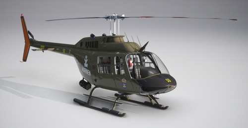 CowanSim 206B3 "Navy Sweden" | MSFS 2020 & 2024