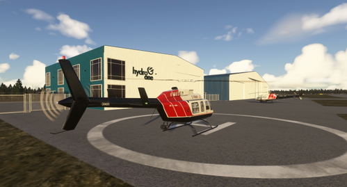 CowanSim 206L3 LongRanger Livery - Hydro One C-FANV