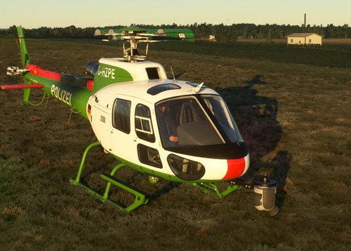 Cowansim - Airbus H125 (AS350B3)  /  D-HZPE (fict.)  German Police  /  requested