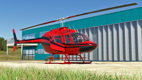 CowanSim B206B3 - G-TGRZ - Tiger Helicopters