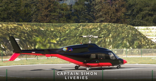 CowanSim Bell 222B - Redwolf