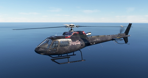 Cowansim H-125 Coca-Cola