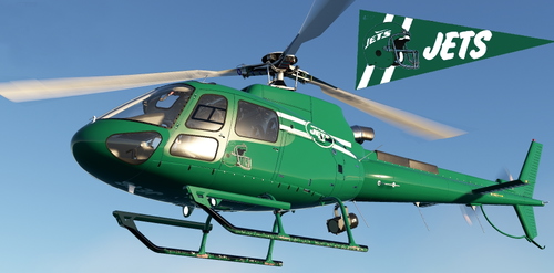 Cowansim H-125 NY JETS