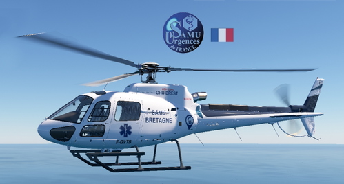 Cowansim H-125 SAMU BREST F-GVTB