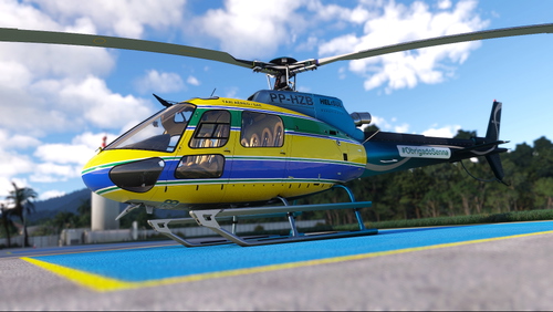 CowanSim H125 - Ayrton Senna - PP-HZB