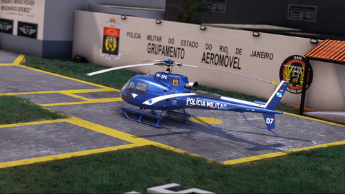 CowanSim H125 - GAM - Polícia Militar RJ - Pack