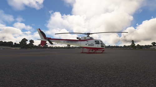 CowanSim H125 Queensland Government VH-SGK