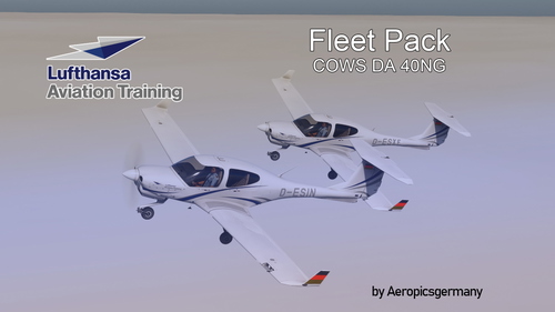 COWS DA-40NG | European Flight Academy fleet pack
