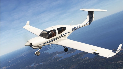 COWS DA40 NG - N524LA (Dynamic Registration)