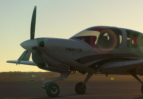 COWS DA-40NG Ulyanovsk Civil Aviation Institute
