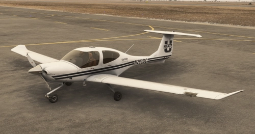 COWS DA40-XLS Utah University N239DC