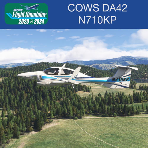 COWS DA42 N710KP