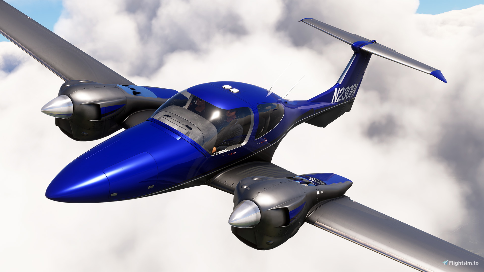 COWS DA42 VI - N230PA (Dynamic Registration) - Image 1