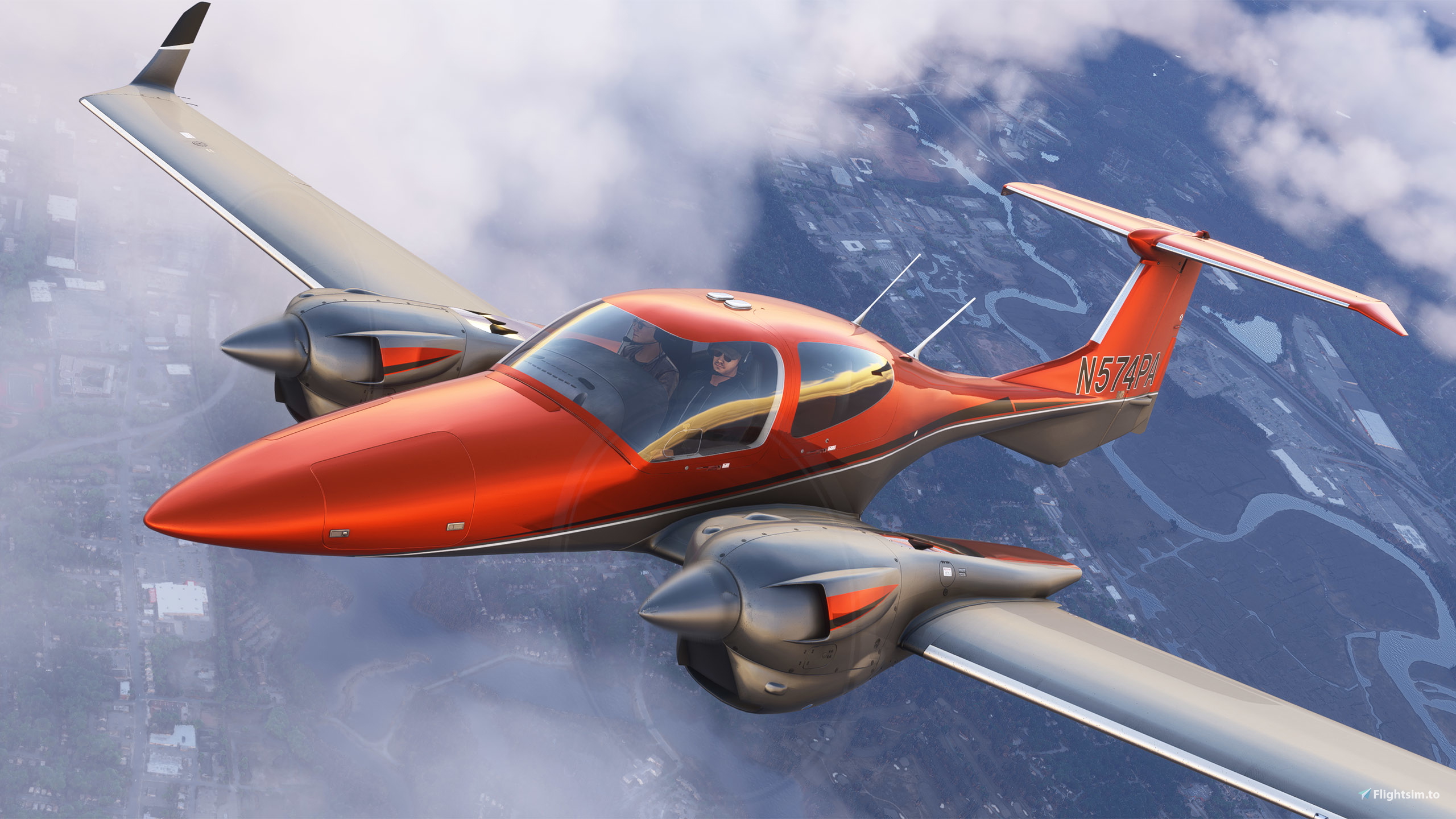 COWS DA42 VI - N574PA (Dynamic Registration) - Image 1