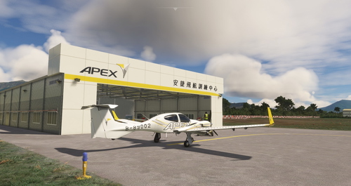 COWS DA42-VI APEX Flight Academy B-89002