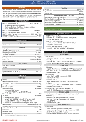 CRJ Series V2 - JayDee  Checklist & Procedures thumbnail 1