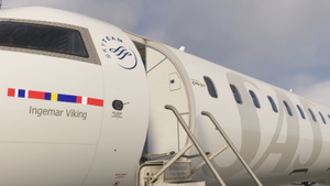 CRJ 900 Scandinavian Airlines / operated by CityJet - (New Livery) Pack thumbnail 3