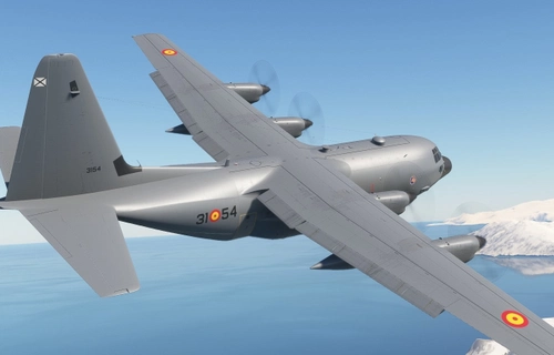 CS C130H Spanish Air Force 31-54 (grey)  