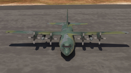 Cs130H_Cockpit_PAF4704 Camouflage