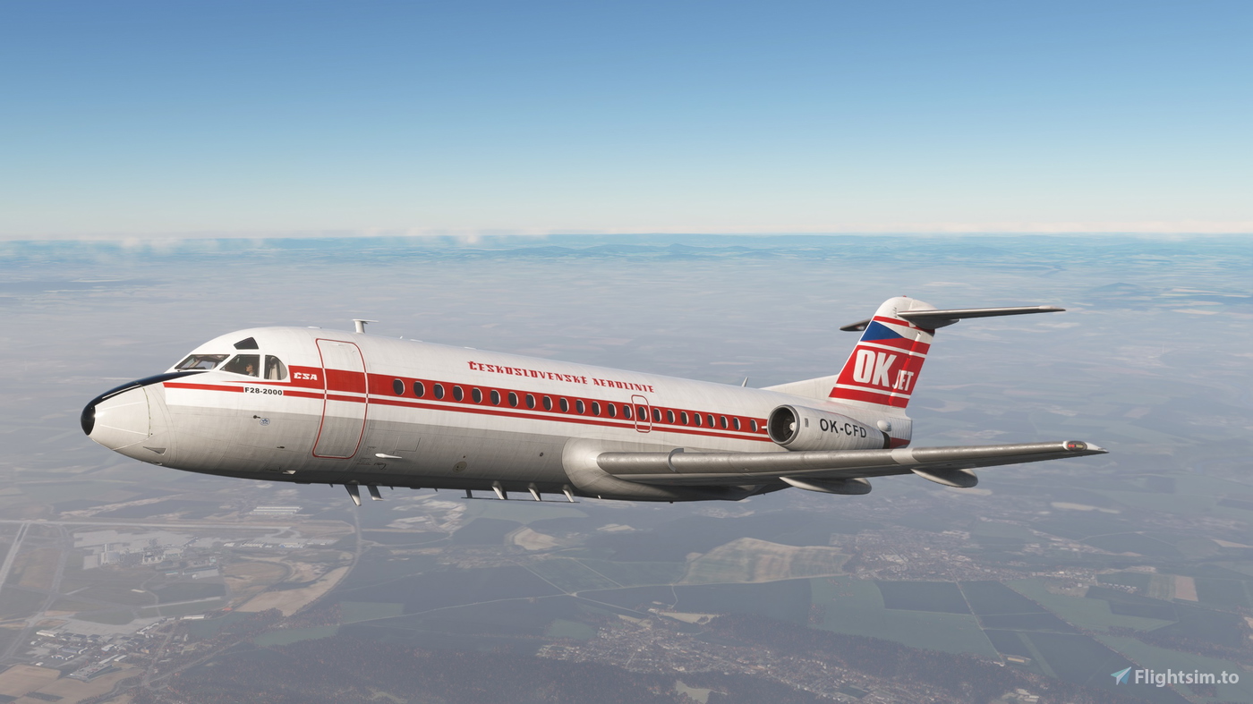 CSA F282000 OKJET 1970s für Microsoft Flight Simulator MSFS