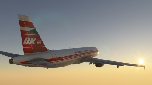 CSA Fenix A320 OK-JET cca 1980s