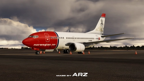 CSS 737-500 | Norwegian LN-BRU | Custom Textures