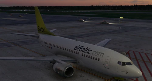 CSS Boeing 737-500 | AirBaltic | YL-BBD | 4K