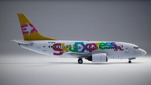 CSS Boeing 737-500 | SkyExpress | VP-BFB | 4K