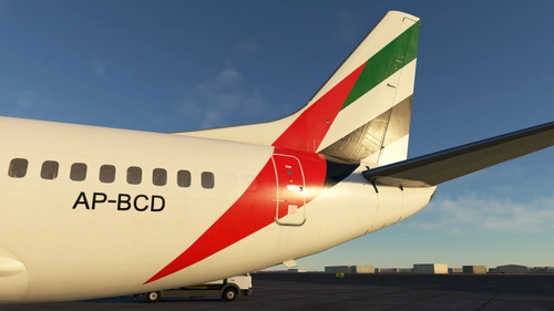 CSS Boeing 737-500 Emirates AP-BCD  Fictional 4K