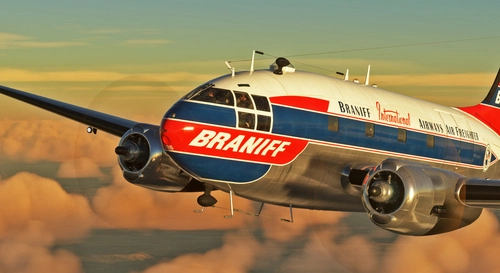 Curtiss C-46 - Braniff Airways 