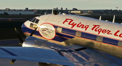 Curtiss C-46 - Flying Tiger Line