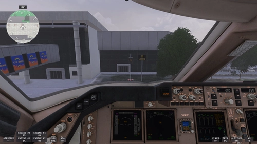 Custom Camera Views for Asobo B747-8i (with Taxi Cam)