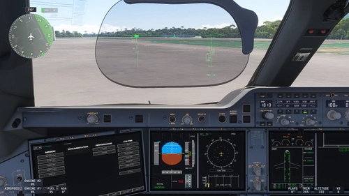 Custom Camera Views for iniBuilds A350 (with Taxi Cam)