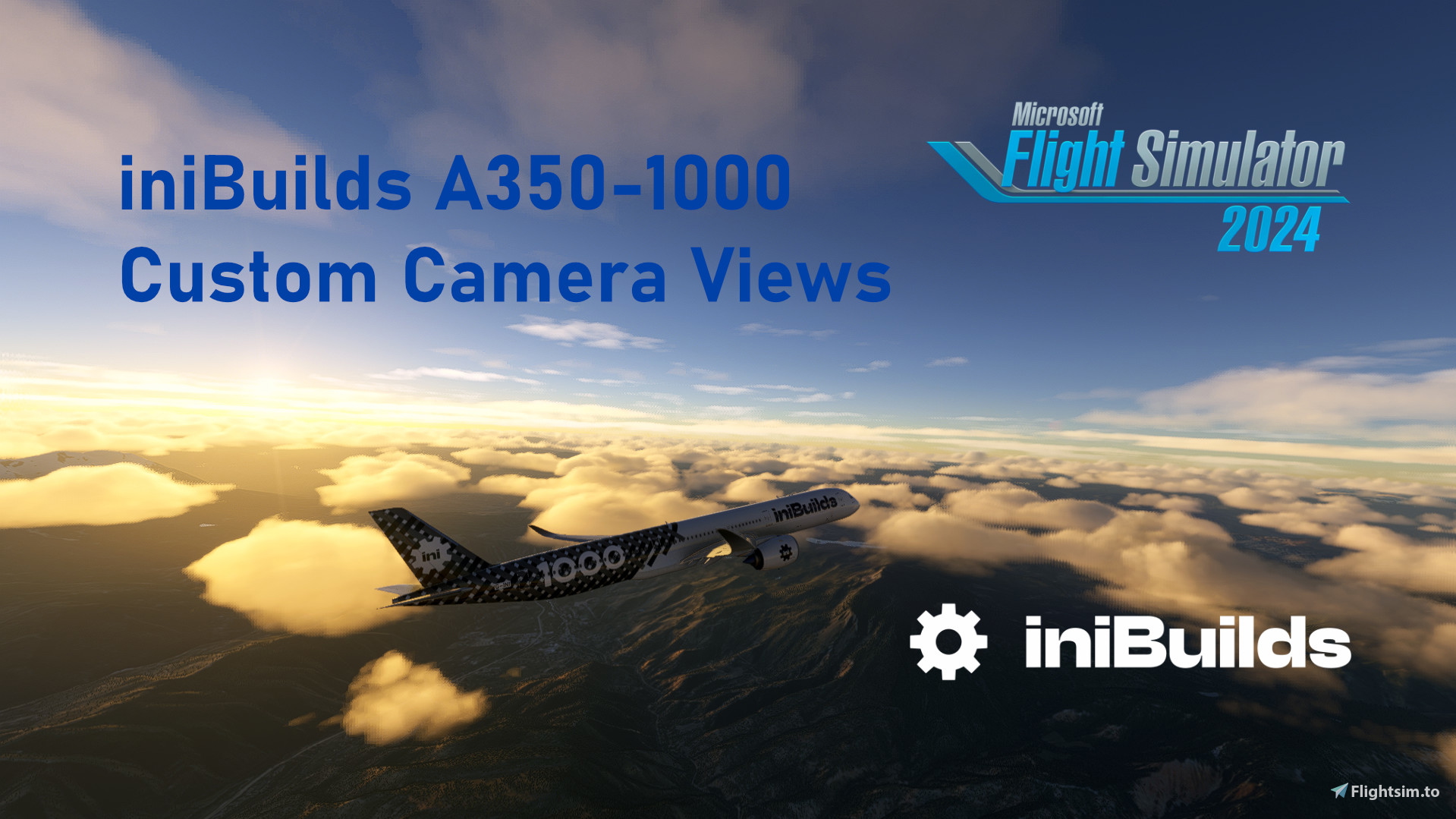 Custom Camera Views [iniBuilds A350-1000][MSFS 2024] - Image 1