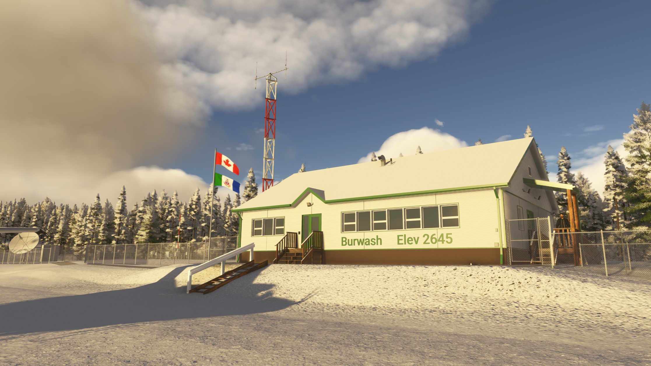 CYDB Burwash Landing Airport, Yukon, Canada - Image 1