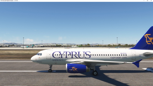 Cyprus Airways A319 5B-DCN|w/Cabin|8k