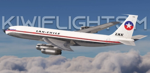 Lan Chile 1960's Livery | CC-CCG | Aeroplane Heaven B707-320C [4K]