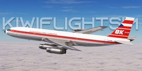 Czechoslovak Airlines / Československé Aerolinie (Fictional) | Aeroplane Heaven B707-320C [4K]