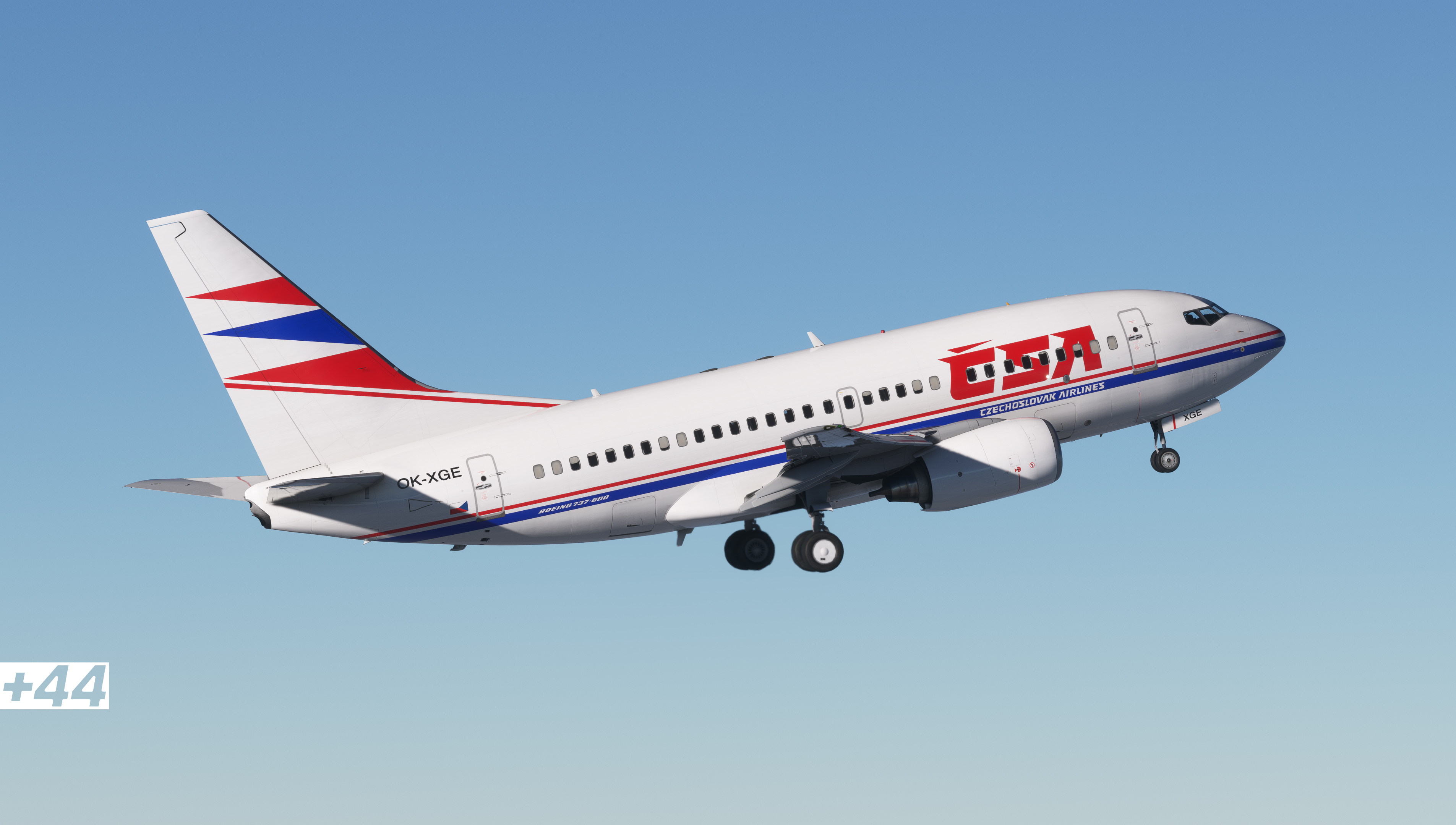 Czechoslovak Airlines (OK-XGE) PMDG 737-600 - 8K - Aircraft