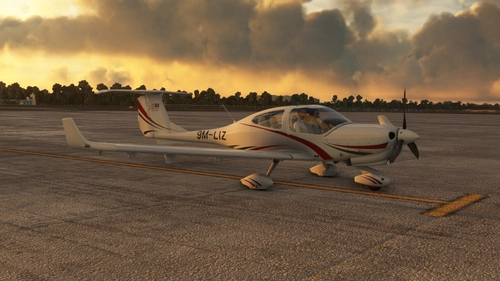 DA40NG Asia Aeronautical Training Academy 9M-LIZ